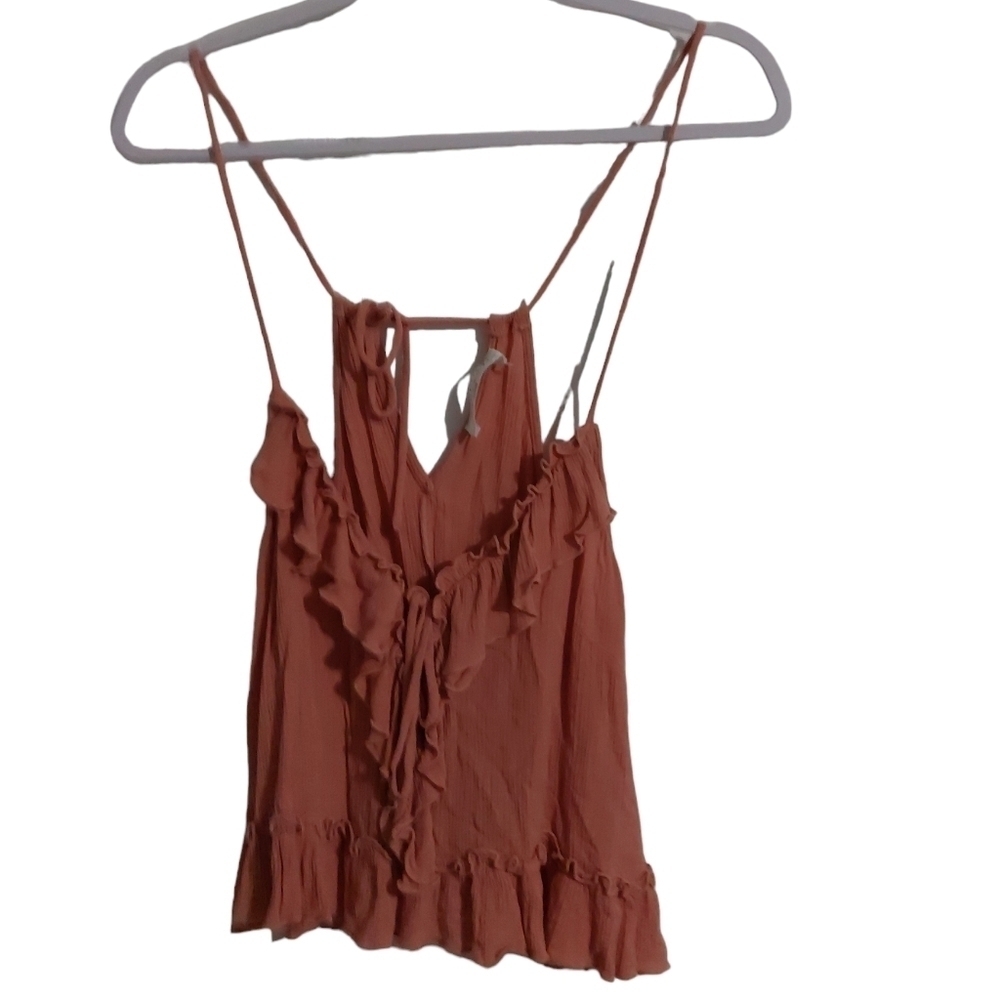 American Thread Spaghetti Strap Camisole Top- size M